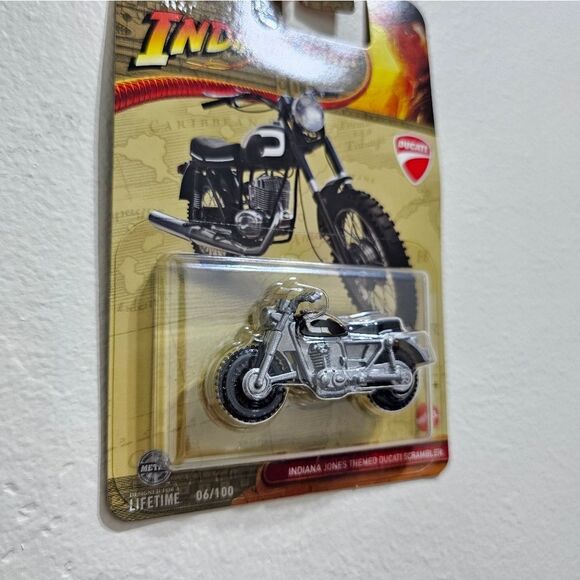 Matchbox Indiana Jone Ducati Motorcycle - Picture 3 of 4